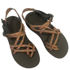 Chaco Z/X2 Classic Sandals Waterproof Adjustable Orange Women's Sz 8
